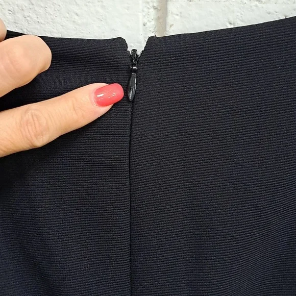 London Style Black/Green Paisley Businesses/Casual Dress. Sze 10 NWT - Picture 6 of 8